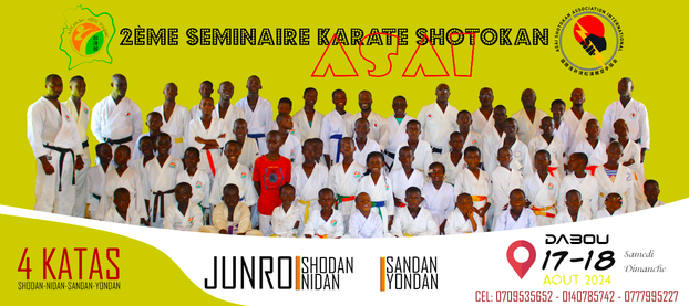 Stage ASAI du 17 au 18 août 2024 à DABOU